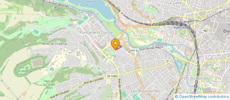 localisation de l'entreprise MADAME FANTA GIROUX à DIJON