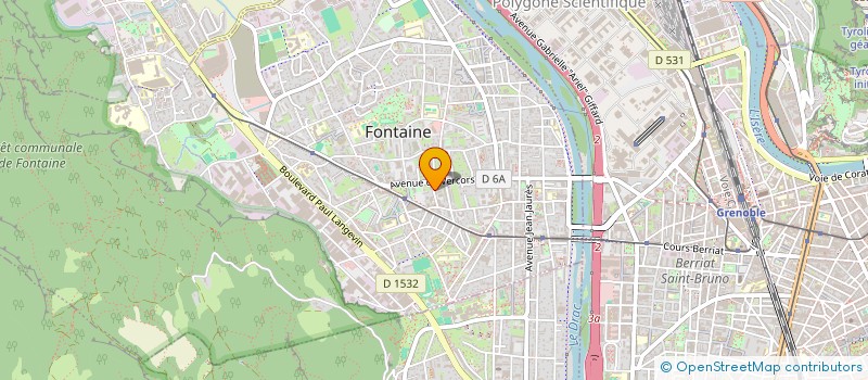 localisation de l'entreprise MADAME FANTA KABA  FONTAINE