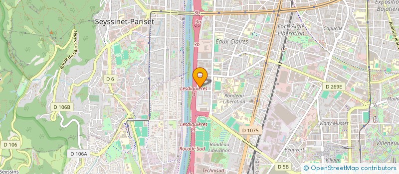 localisation de l'entreprise MADAME FANTA KAKE  GRENOBLE