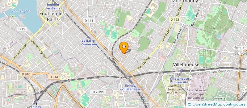 localisation de l'entreprise MADAME FANTA KONATE  DEUIL-LA-BARRE