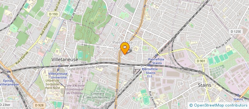 localisation de l'entreprise MADAME FANTA LY à PIERREFITTE-SUR-SEINE