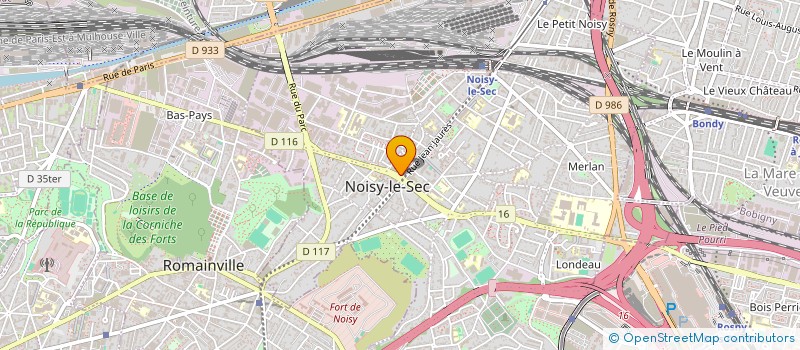 localisation de l'entreprise MADAME FANTA MACALOU à NOISY-LE-SEC