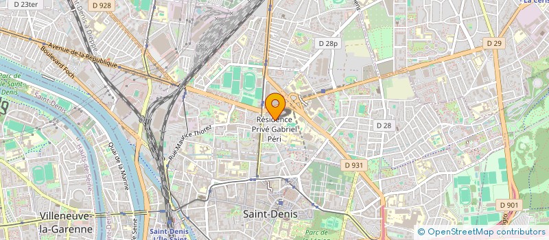 localisation de l'entreprise MADAME FANTA SOUARE à SAINT-DENIS