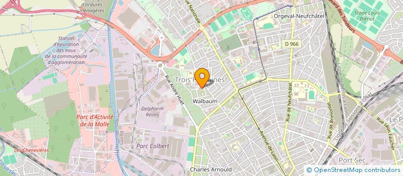 localisation de l'entreprise MADAME FANTA SOUMAHORO  REIMS