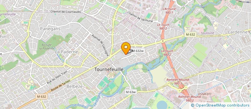 localisation de l'entreprise MADAME FANTA SOW  TOURNEFEUILLE