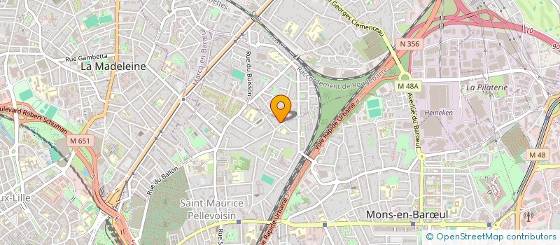 localisation de l'entreprise MADAME FANTA TOURE à LILLE