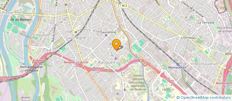 localisation de l'entreprise MADAME FANTILLE PORTERIE  TOULOUSE