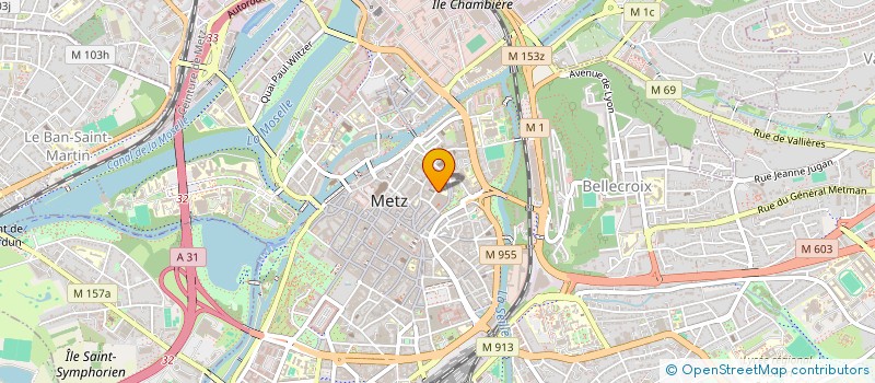 localisation de l'entreprise MADAME FANTINE RODRIGUEZ  METZ