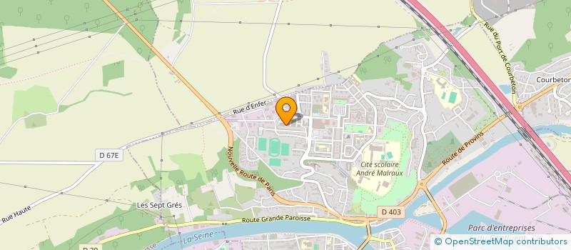 localisation de l'entreprise MADAME FANTU DIAWARA  MONTEREAU-FAULT-YONNE