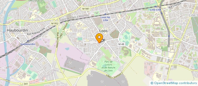 localisation de l'entreprise MADAME FANY CHALOEUNGPHAN  LOOS