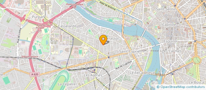 localisation de l'entreprise MADAME FANY FAUROUS à TOULOUSE