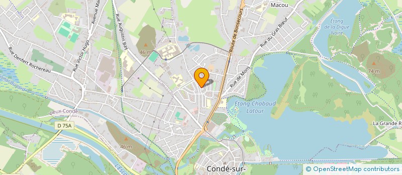 localisation de l'entreprise MADAME FANY GAMAY  CONDE-SUR-L'ESCAUT