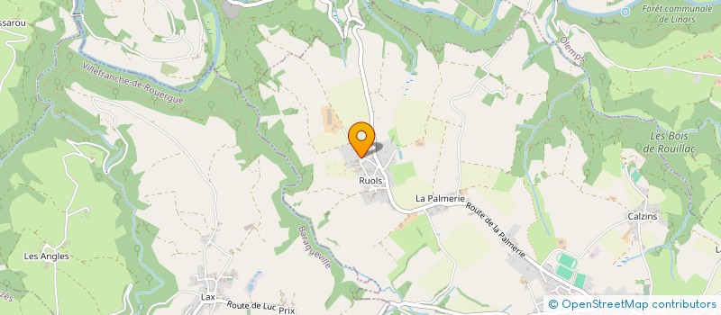 localisation de l'entreprise MADAME FANY GAYRAUD à LUC-LA-PRIMAUBE