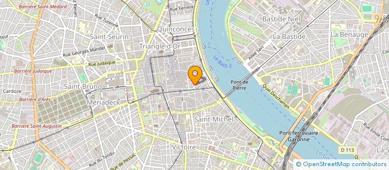 localisation de l'entreprise MADAME FANY GUILLO  BORDEAUX