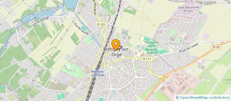 localisation de l'entreprise MADAME FANY HELY à BRETIGNY-SUR-ORGE