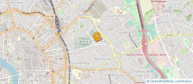 localisation de l'entreprise MADAME FANY LAMBERT à TOULOUSE