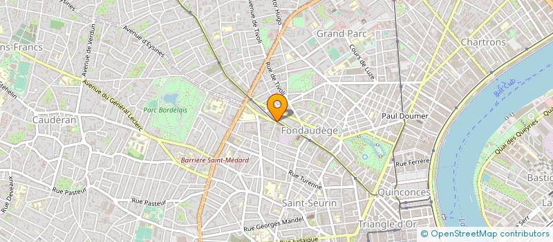 localisation de l'entreprise MADAME FANY MECHINET à BORDEAUX