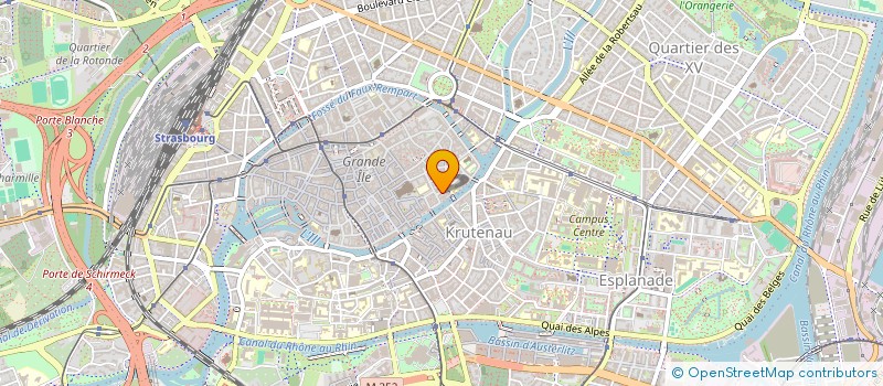 localisation de l'entreprise MADAME FANY MORAITIS à STRASBOURG
