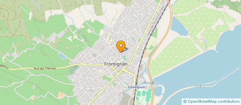 localisation de l'entreprise MADAME FANY PHAN à FRONTIGNAN