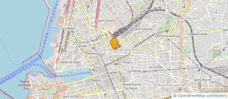 localisation de l'entreprise MADAME FANZIA MENOUER FOUATIH à MARSEILLE
