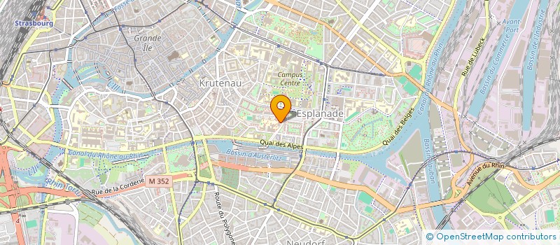 localisation de l'entreprise MADAME FAOLINE MALANDAMA SISALATOKO  STRASBOURG
