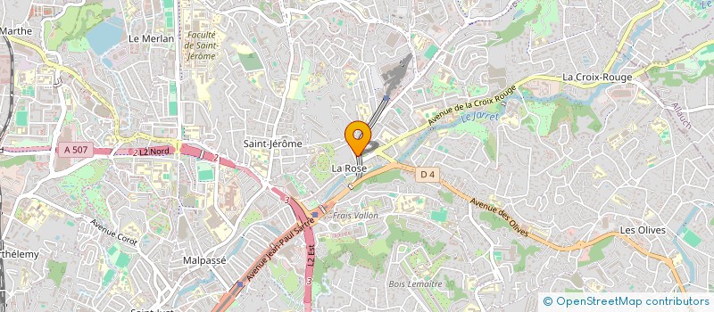 localisation de l'entreprise MADAME FAOUZATI MAOULIDA à MARSEILLE