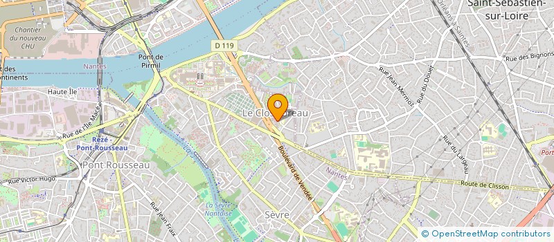 localisation de l'entreprise MADAME FAOUZIA ABASSE à NANTES