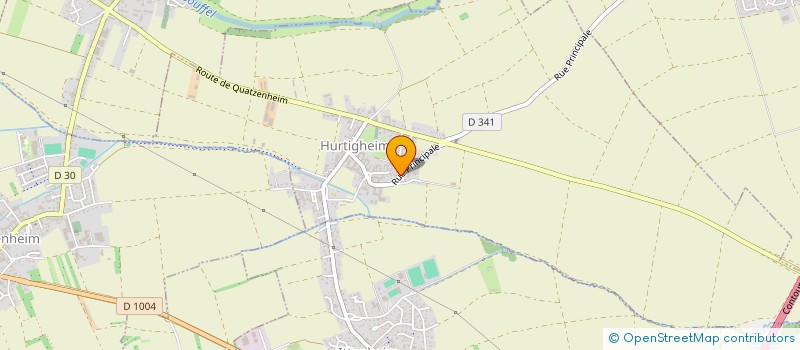 localisation de l'entreprise MADAME FAOUZIA ACHARGUI  HURTIGHEIM