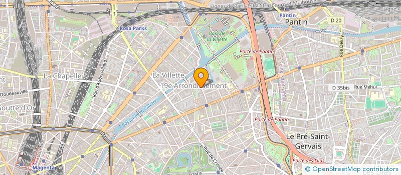 localisation de l'entreprise MADAME FAOUZIA BARHIH  PARIS