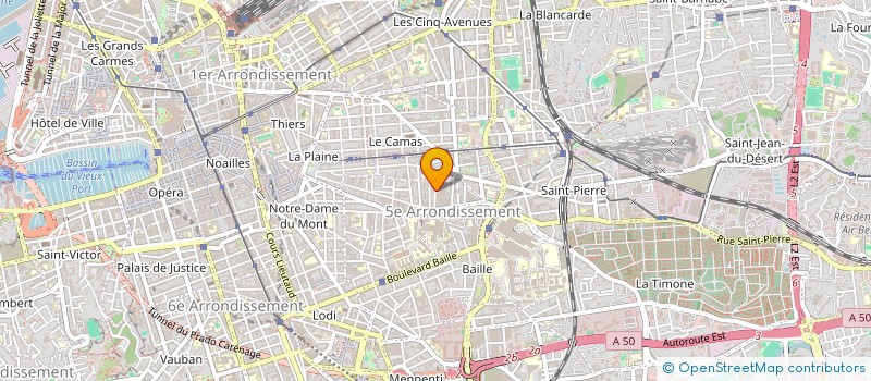localisation de l'entreprise MADAME FAOUZIA BENSAID à MARSEILLE