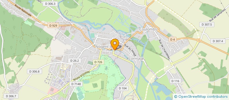 localisation de l'entreprise MADAME FAOUZIA DJENDOUBI à NOGENT-LE-ROI
