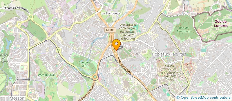 localisation de l'entreprise MADAME FAOUZIA EL KADI à MONTPELLIER