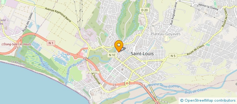 localisation de l'entreprise MADAME FAOUZIA HODARI à SAINT-LOUIS