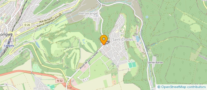 localisation de l'entreprise MADAME FAOUZIA MOUZNI  HAUCOURT-MOULAINE