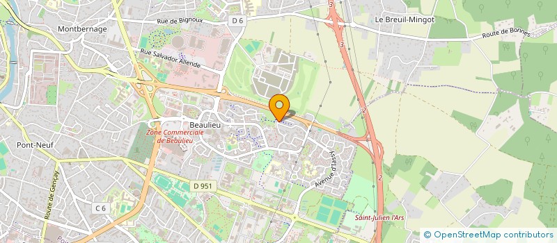 localisation de l'entreprise MADAME FARAH ASAAD à POITIERS