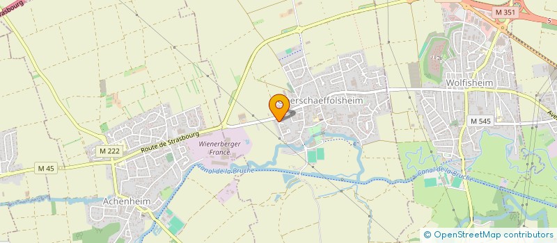 localisation de l'entreprise MADAME FARAH BDIRI  OBERSCHAEFFOLSHEIM