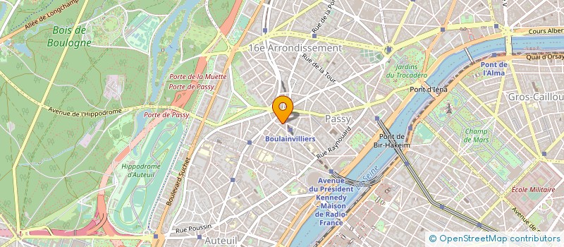 localisation de l'entreprise MADAME FARAH BECHARA RODRIGUEZ  PARIS