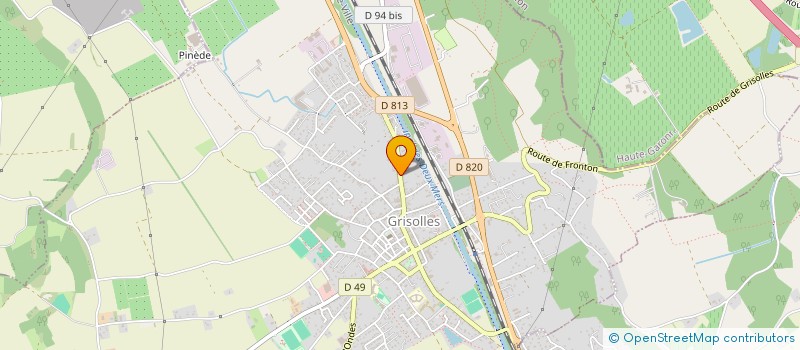 localisation de l'entreprise MADAME FARAH BENALI  GRISOLLES