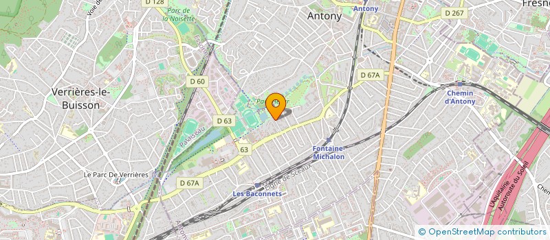 localisation de l'entreprise MADAME FARAH BENCHERIF à ANTONY