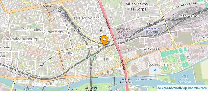 localisation de l'entreprise MADAME FARAH BENZAIT  TOURS