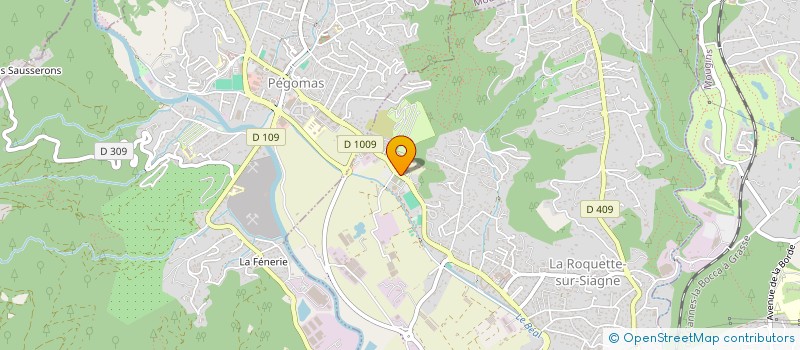 localisation de l'entreprise MADAME FARAH CHIKH à LA ROQUETTE-SUR-SIAGNE