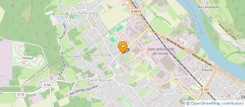 localisation de l'entreprise MADAME FARAH CHIKHI  SAINT-MARCEL