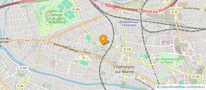localisation de l'entreprise MADAME FARAH CHKRI à CHAMPIGNY-SUR-MARNE