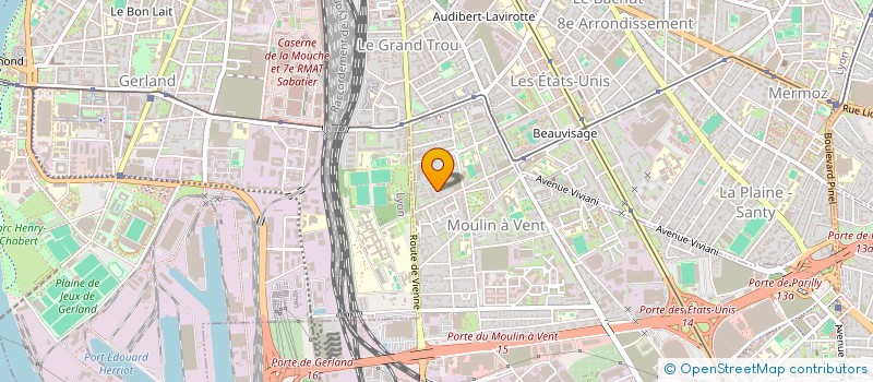 localisation de l'entreprise MADAME FARAH DAHMAN  VENISSIEUX