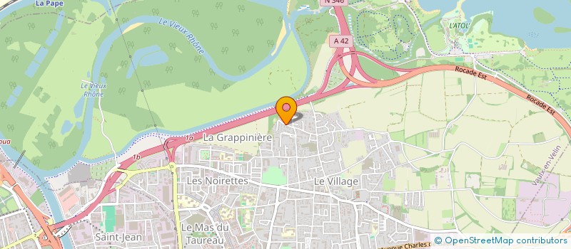 localisation de l'entreprise MADAME FARAH DELLI  VAULX-EN-VELIN