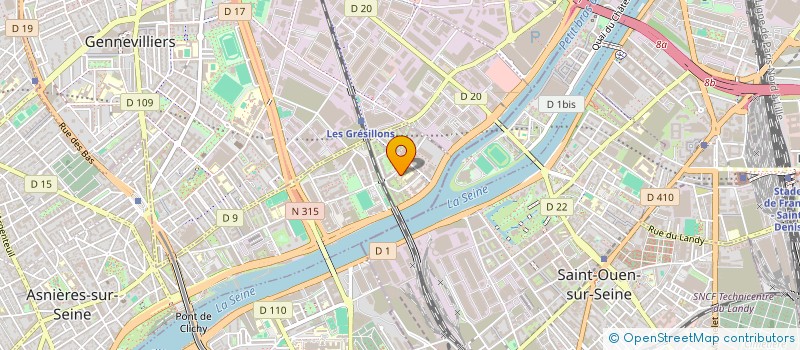 localisation de l'entreprise MADAME FARAH DIOUM  ASNIERES-SUR-SEINE