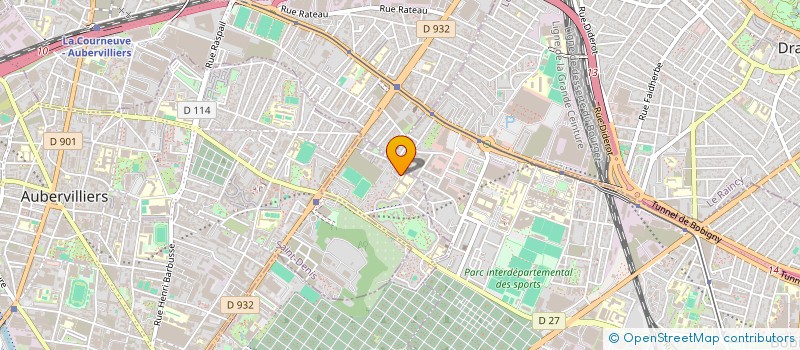 localisation de l'entreprise MADAME FARAH EL FAHIM  PANTIN