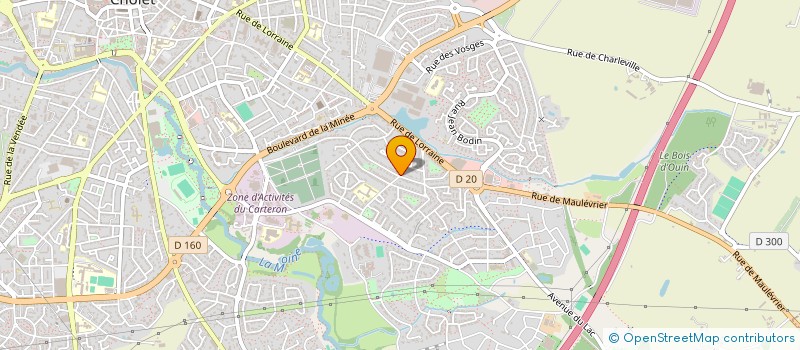 localisation de l'entreprise MADAME FARAH EL HADI  CHOLET