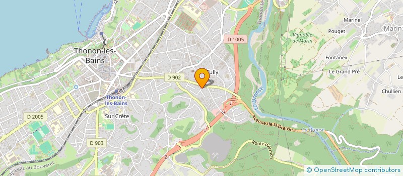localisation de l'entreprise MADAME FARAH EL MOUSSAID EL IDRISSI à THONON-LES-BAINS