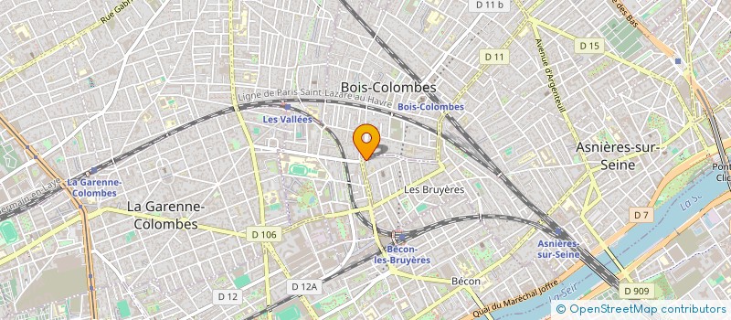 localisation de l'entreprise MADAME FARAH ELBID  ASNIERES-SUR-SEINE